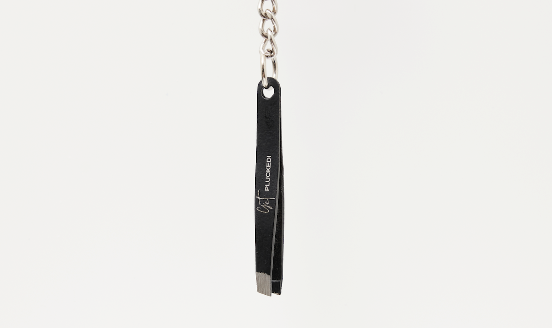 Keyring tweezers sale